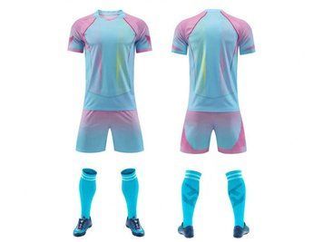 Футбольна форма командна Блакитна/Рожева (градієнтна) forma-team-blue-pink фото