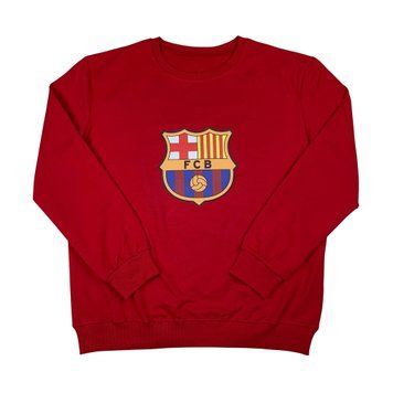 Світшот Барселона червоний barcelona-sweatshirt-red-fleece фото