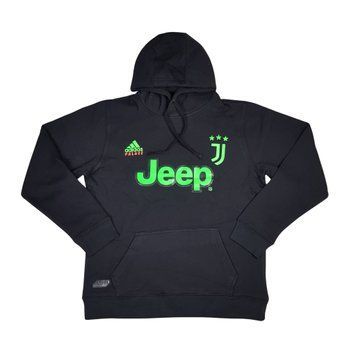 Худі Ювентус чорний на флісі juve-hoodie-black-fleece фото