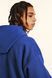 Худі оверсайз на флісі &mdash; синє / Blue Hoody-BU фото 6