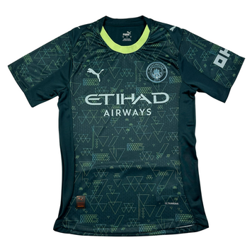 2025/26 Ігрова футболка Манчестер Сіті резервна cityawaydarkgreen фото