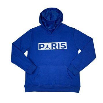 Худі ПСЖ синій на флісі psg-paris-hoodie-blue-fleece фото