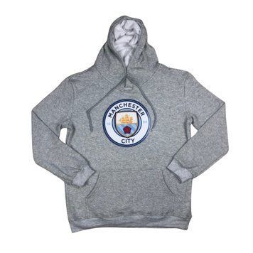 Худі Манчестер Сіті сірий на флісі manchester-city-hoodie-grey-fleece фото