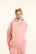 Худі оверсайз на флісі &mdash; рожеве / Pink Hoody-PI фото 1