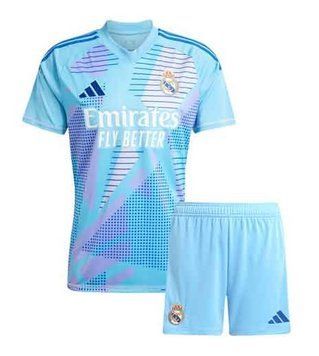 2025 Дитяча футбольна форма Реал Мадрид воротарський Kids-Real-Madrid-Goal-6 фото