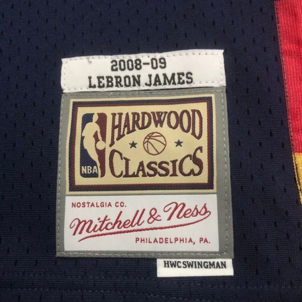 Cleveland Cavaliers 2006-09 Lebron James Mitchell & Ness Hardwood Classics aa674af5 фото