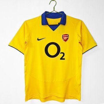 Ретро-футболка Арсенал 2003/04 виїзний wayarsenalyellow фото