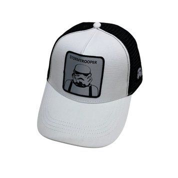 Кепка Зоряні війни Stormtrooper білий stormtrooper-black-white-cap фото