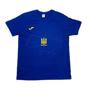 Футболка Україна з картою синій IMG_2195 фото