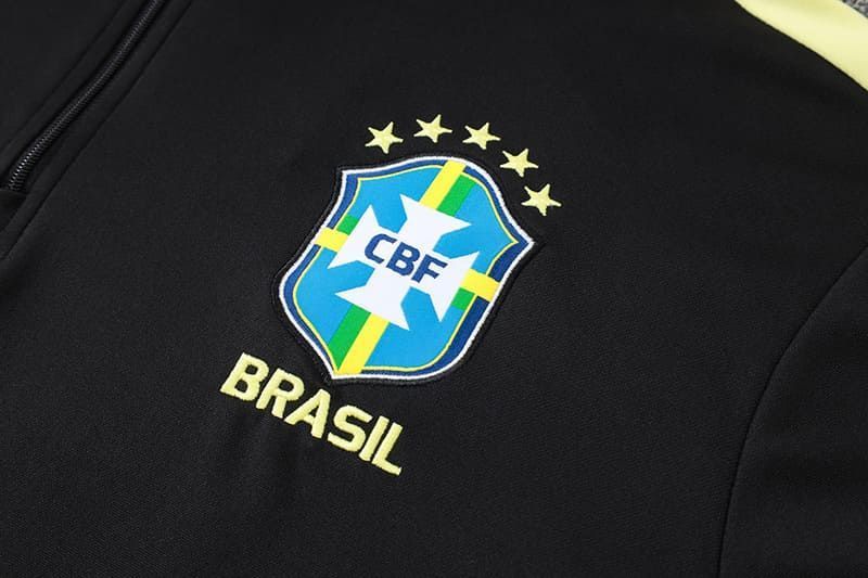 2026/27 Тренувальний костюм Бразилія чорний tr-brazil-chr-zht фото